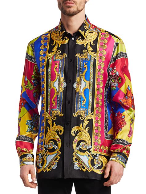 versace shirt canada|versace men's outlet.